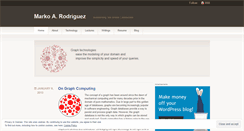 Desktop Screenshot of markorodriguez.com